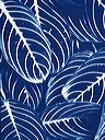 blue and white image of striped foliage