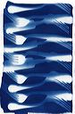thumbnail of cyanotype photogram, alternative process print by A.E. Graves