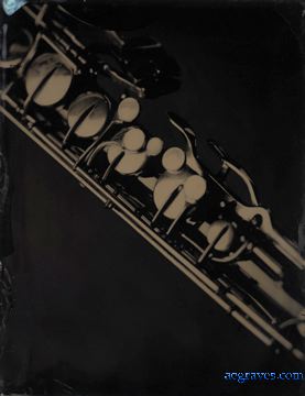 ferrotype, wet plate collodion on aluminum