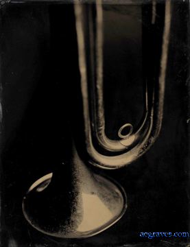 ferrotype, wet collodion on aluminum